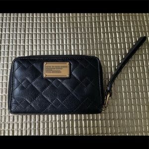Marc by Marc Jacob Black Leather Wallet